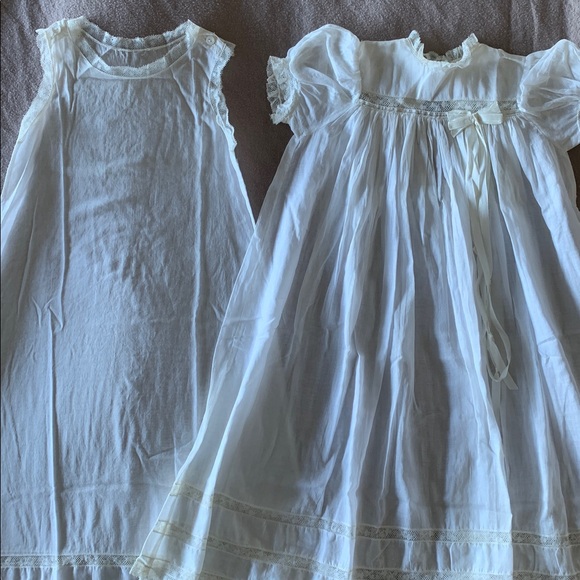 Vintage Christening Dress set 2 - Picture 2 of 8